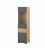 Пенал Дублин 450x1664x376мм гиккори рокфорд / графит серый