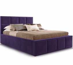 Кровать Октавия (мора фиолетовый) 1800x2000 мм с подъемным механизмом