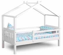 Кровать детская Ассоль белая эмаль