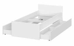 Ящик выкатной с перегородкой 1шт для кровати Токио лдсп белый