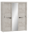 Соренто Шкаф 3 дверный с раздвижными дверями 1940*2200*620мм дуб бонифаций